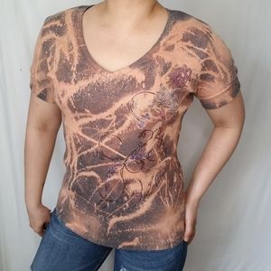 Harley Davidson | Custom Bleach Graceland TN Tee